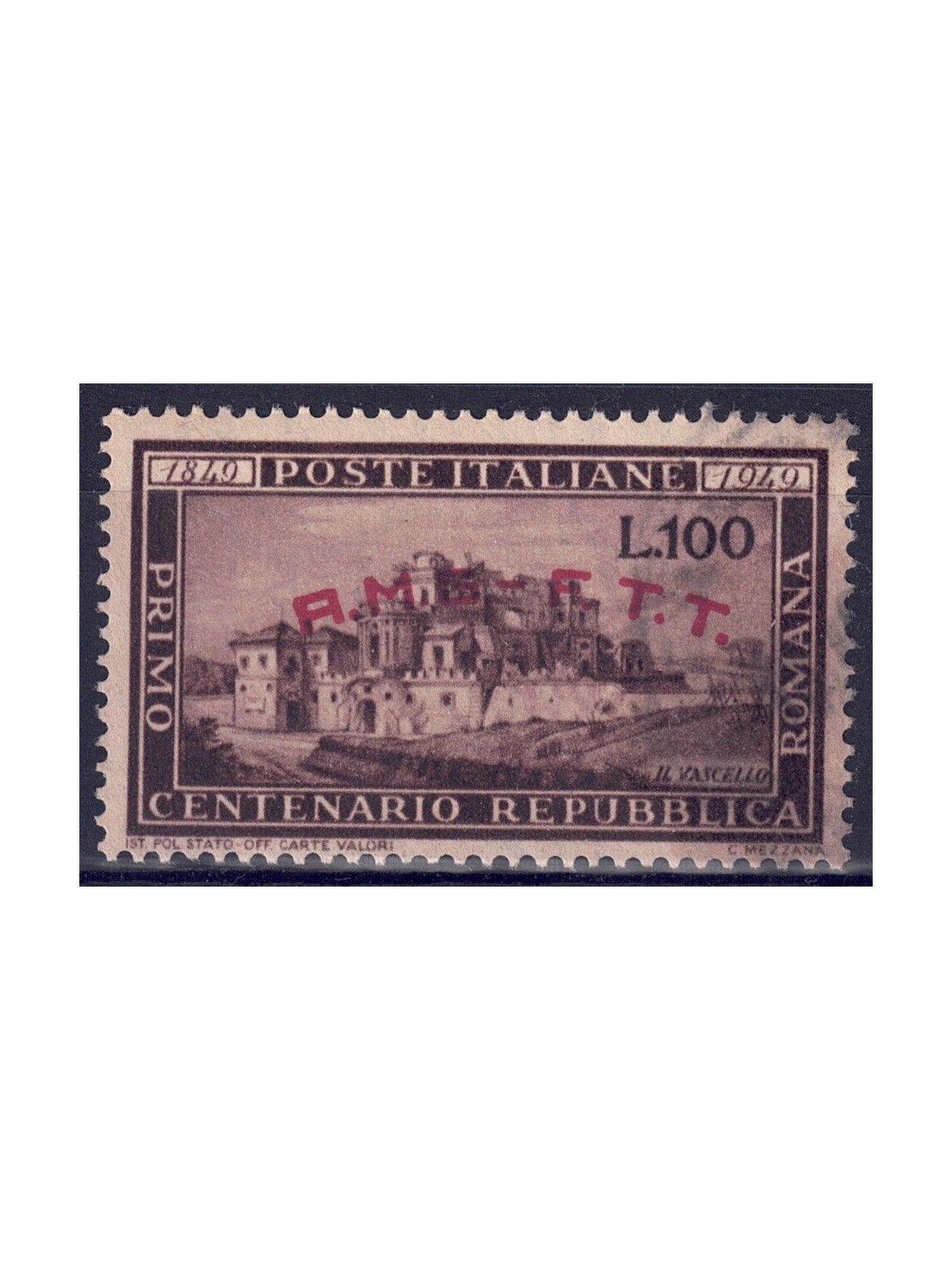 TRIESTE A 1949 Repubblica Romana us