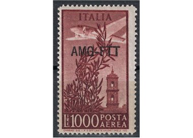 TRIESTE A 1952 Torre del Campidoglio £ 1000 14x13¼ MH*