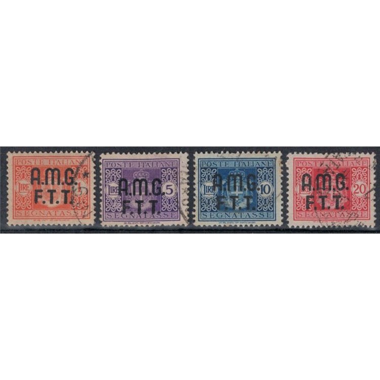TRIESTE A 1947 Postage Due 4v us
