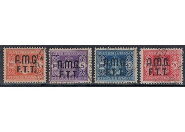 TRIESTE A 1947 Segnatasse 4v us