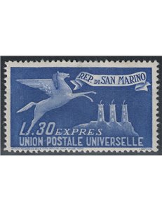 SAN MARINO 1946 Express for abroad MH*