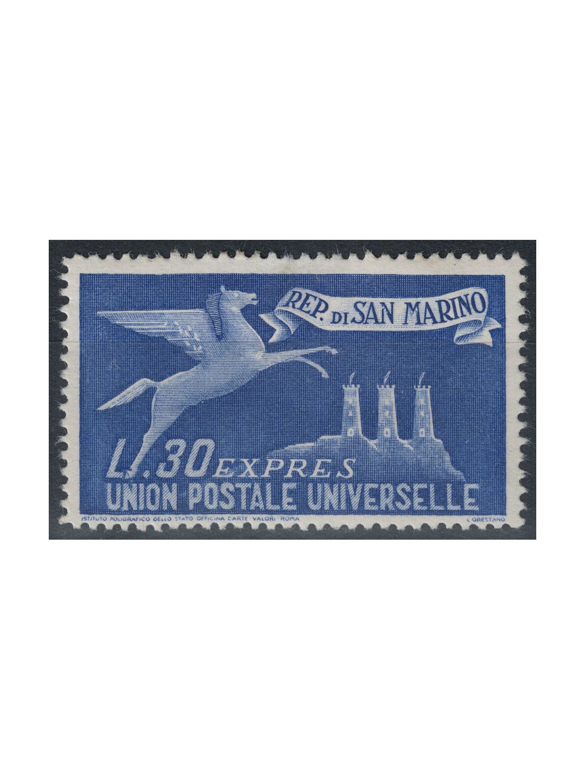 SAN MARINO 1946 Express for abroad MH*