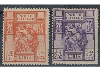 LIBIA 1931 Sibilla Libica 2v MH*