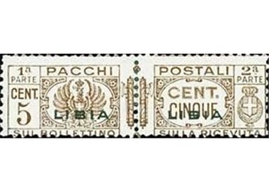LIBIA 1939 Pacchi postali 5c bruno MH*