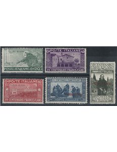 BEYOND GIUBA 1926 San Francesco 5v MH*