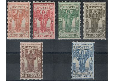 OLTRE GIUBA 1926 Istituto Coloniale Italiano 6v MH*
