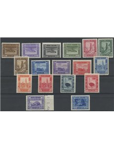 ITALIAN SOMALIA 1935-38 Pictorial Series 17v MH*