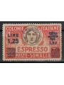 SOMALIA ITALIANA 1927 Espresso (dent. 14) MH*