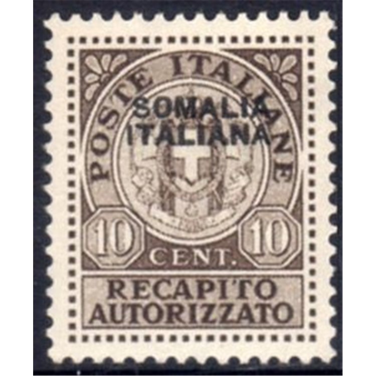 ITALIAN SOMALIA 1939 Authorized delivery MH*