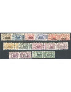 ITALIAN SOMALIA 1928-41 Postal parcels 11v MH*