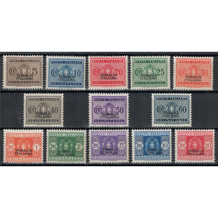 ITALIAN SOMALIA 1934 Postage Due 13v MH*