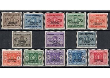 SOMALIA ITALIANA 1934 Segnatasse 13v MH*