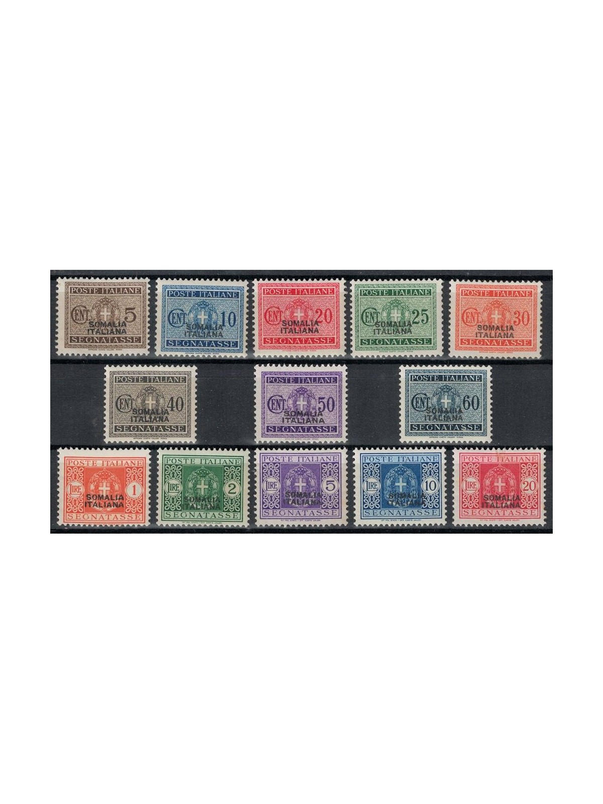 ITALIAN SOMALIA 1934 Postage Due 13v MH*