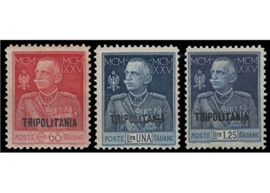 TRIPOLITANIA 1925-26 Jubilee of the King dent. 11 3v MH*