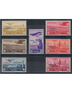 TRIPOLITANIA 1934 Oasis Circuit (Airmail) 7v MH*