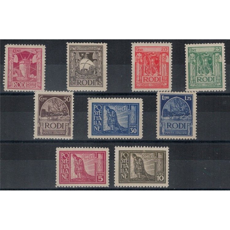 EGEO 1929 Serie Pittorica 9v MNH** ©