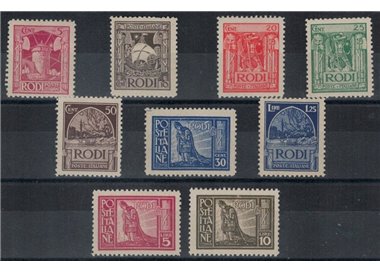 EGEO 1929 Serie Pittorica 9v MNH** ©