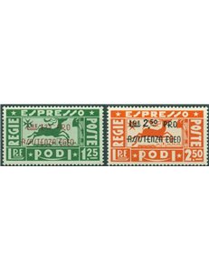 AEGEAN 1943 Pro Aegean Assistance, express 2v MH*