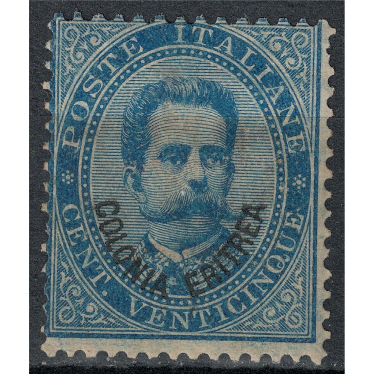 ERITREA 1893 25c blue MH*