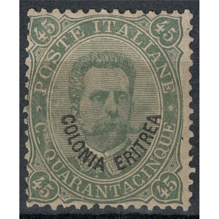 ERITREA 1893 45c green grey MH*