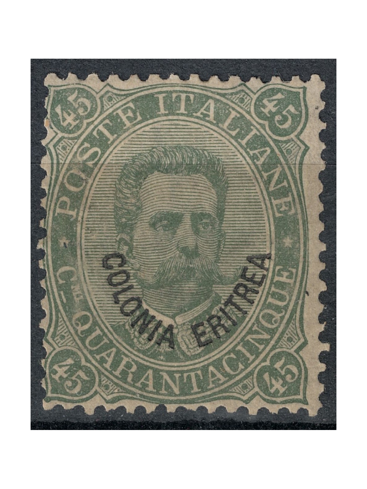 ERITREA 1893 45c green grey MH*