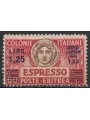 ERITREA 1937 Espresso 1.25 on 60c overprinted in blue MH*