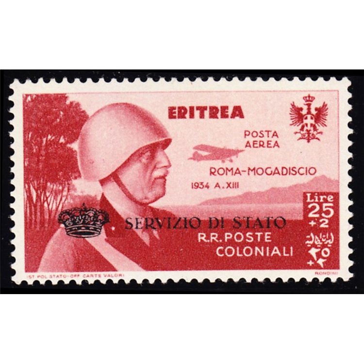 ERITREA 1934 Air Service MH*