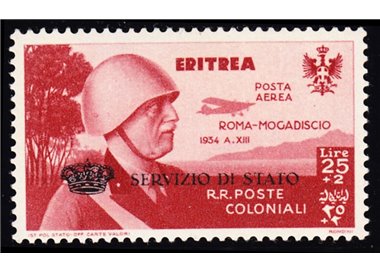 ERITREA 1934 Air Service MH*