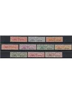 ERITREA 1927-37 Postal parcels 10v MH*
