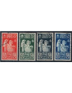 COLONIE GENERAL ISSUES 1934 Milan Fair 4v us