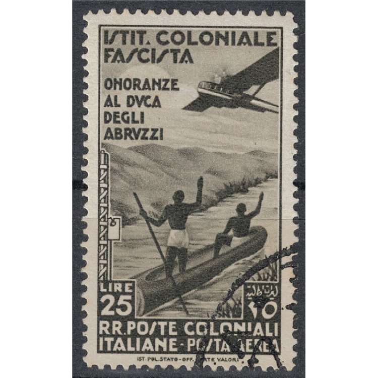 COLONIE EMISSIONI GENERALI 1934 Duca degli Abruzzi (posta aerea) us