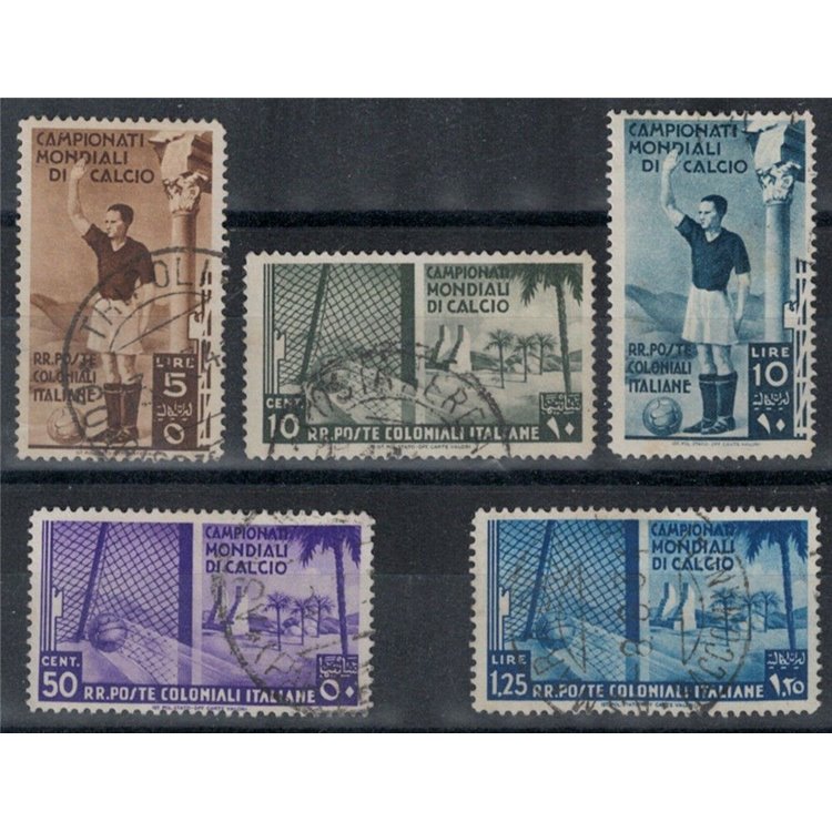 COLONIE GENERAL ISSUES 1934 US 5v Football Championships