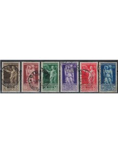 ITALIAN EAST AFRICA 1938 Bimillenary Augustus 6v us