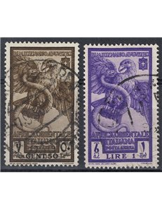 ITALIAN EAST AFRICA 1938 Bimillennium Augustus (airmail) 2v us