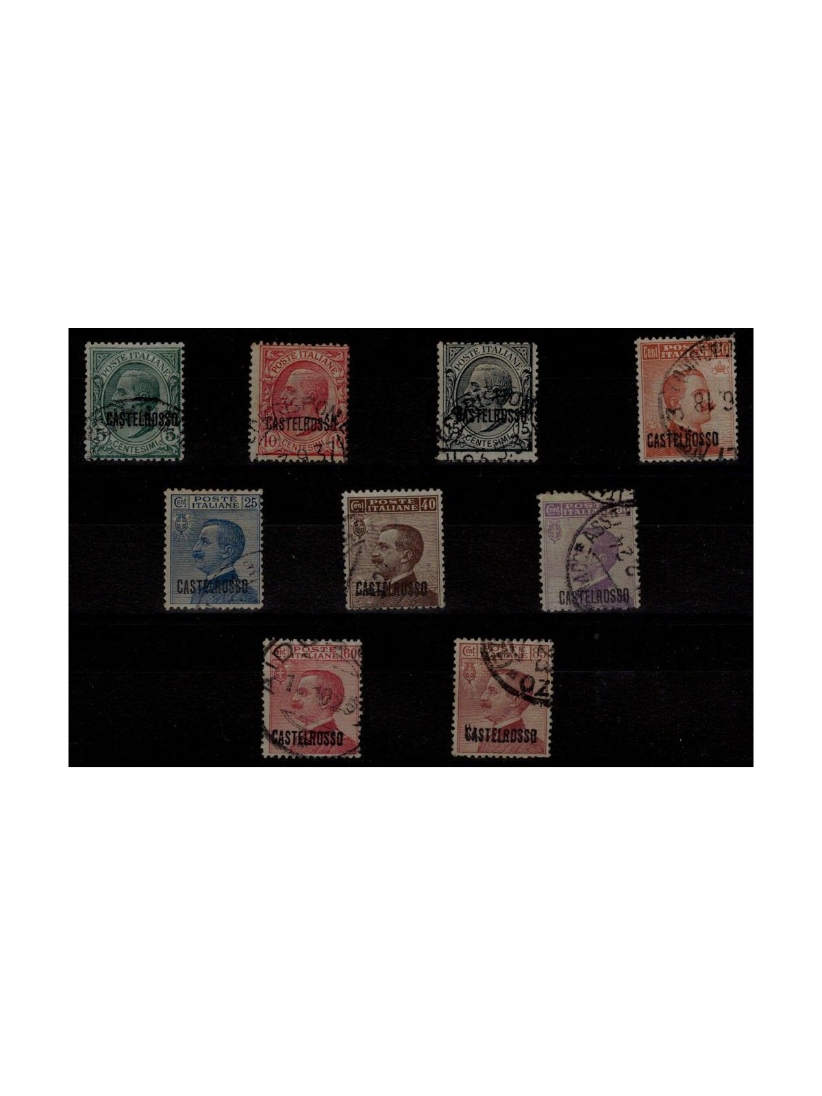 EGEO CASTELROSSO 1922 Serie ordinaria 9v us ©