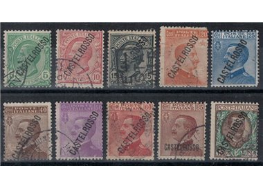 EGEO CASTELROSSO 1924 Ordinary series 10v us