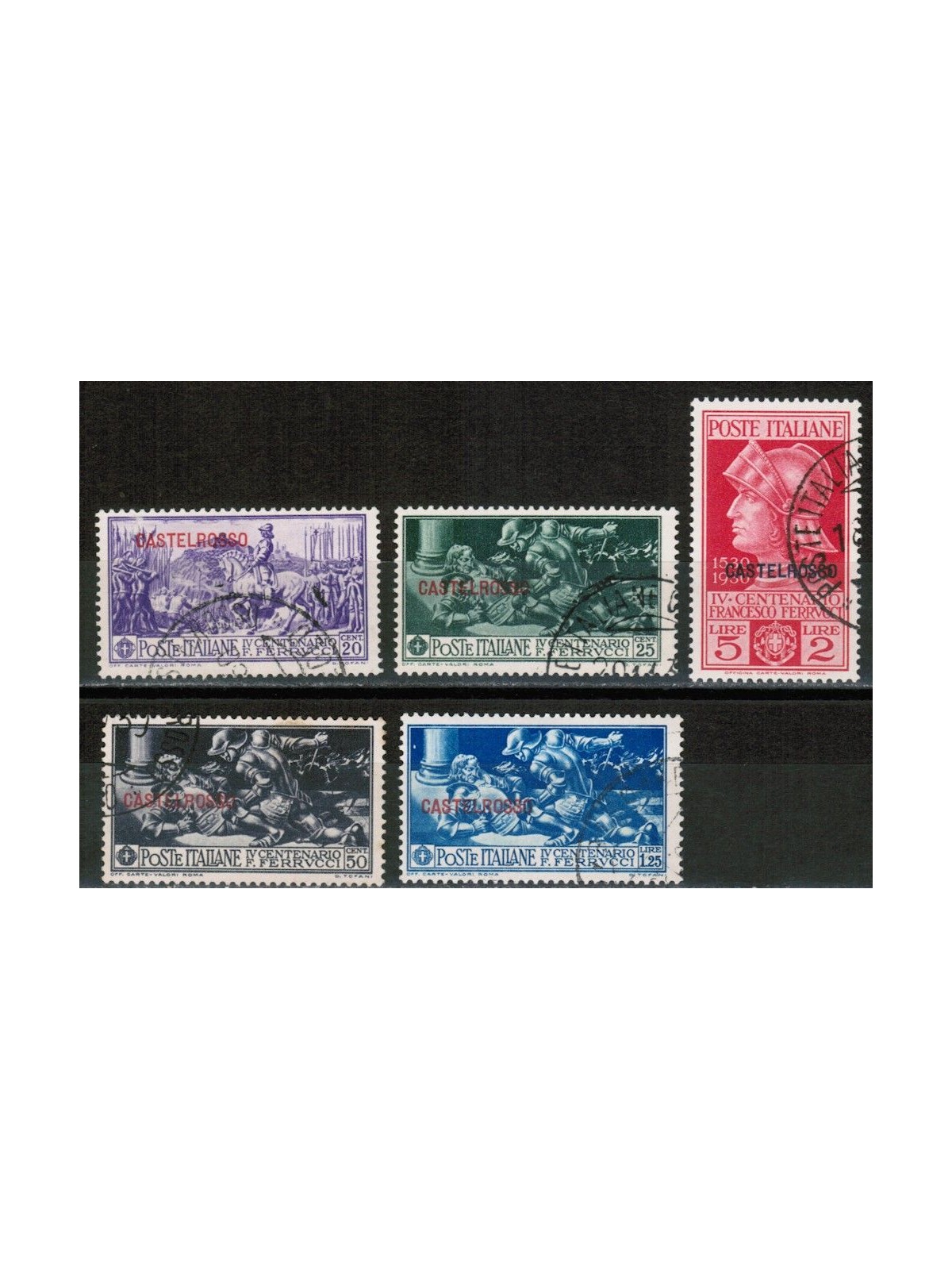 EGEO CASTELROSSO 1930 Francesco Ferrucci 5v us