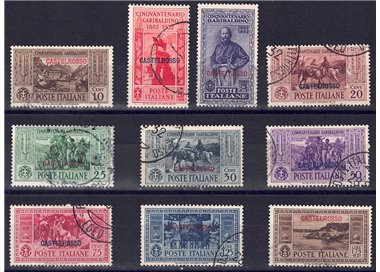 EGEO CASTELROSSO 1932 Giuseppe Garibaldi 10v us