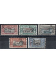 CYRENAICA 1924 Alessandro Manzoni 5v us