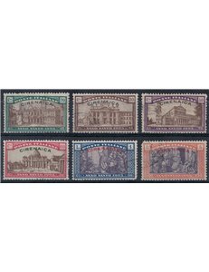 CIRENAICA 1925 Anno Santo 6v us