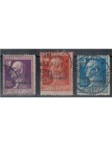 CIRENAICA 1927 Alessandro Volta 3v us