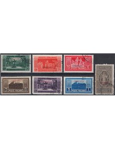 CIRENAICA 1929 Abbazia di Montecassino 7v us