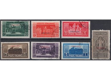 CYRENAICA 1929 Abbey of Montecassino 7v us
