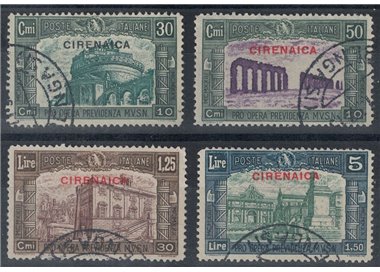CIRENAICA 1930 Milizia III 4v us