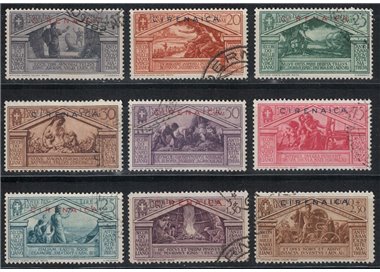 CYRENAICA 1930 Virgil 9v us