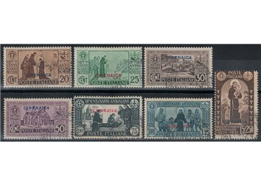 CIRENAICA 1931 Sant'Antonio 7v us