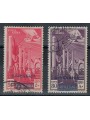 CIRENAICA 1932 Posta aerea di Tripolitania soprastampata 2v us