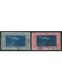 COLONIE CIRENAICA 1933 Crociera Balbo 2v us
