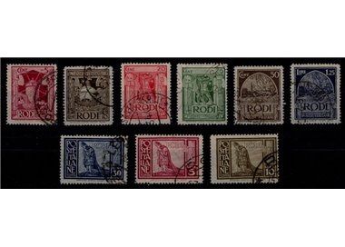AEGEAN 1929 Pictorial Series 9v us