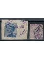 EGEO 1912 Michetti type overprinted 2v us